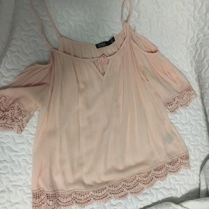 Off the shoulder shirt